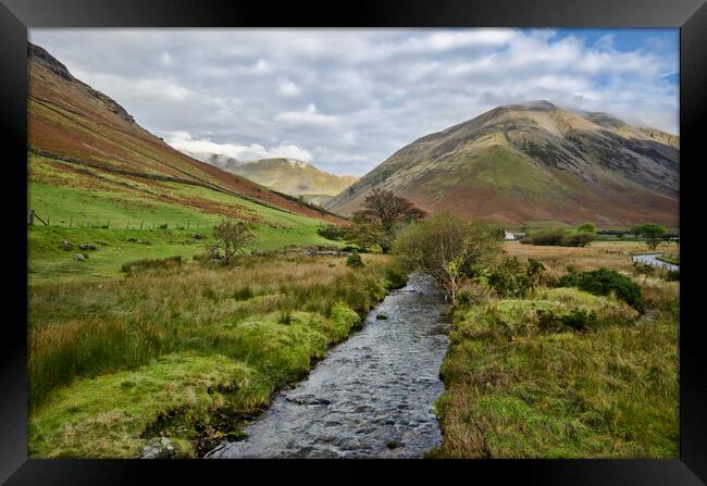 Kirk Fell Framed Print by Steve Smith