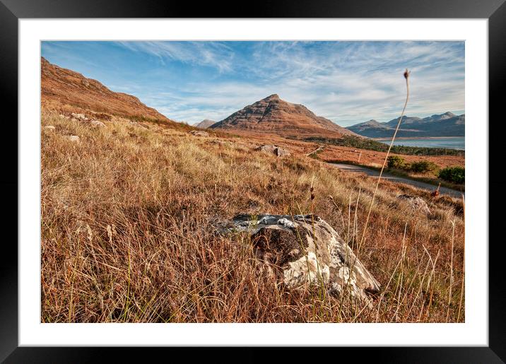 Glen Torridon Framed Mounted Print by Steve Smith