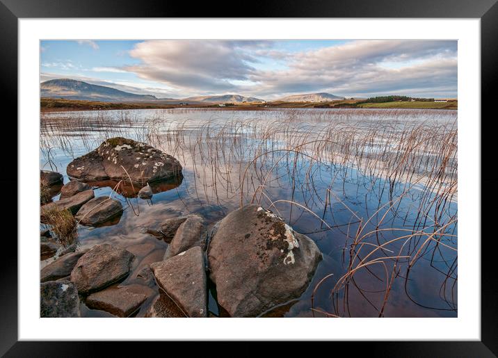 Loch Mealt Framed Mounted Print by Steve Smith