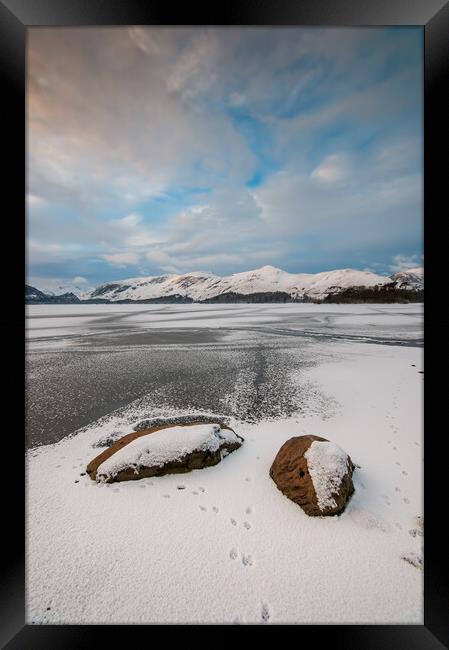 Derwentwater Framed Print by Steve Smith