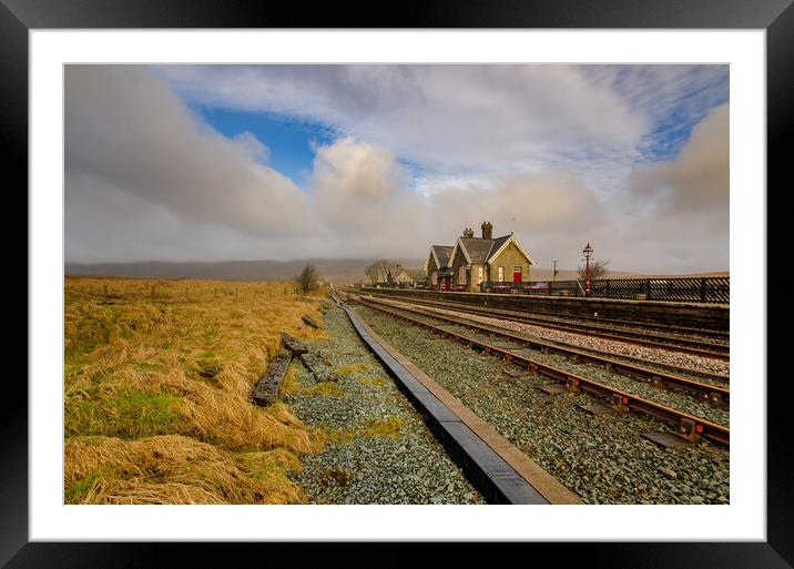 Ribblehead Station Framed Mounted Print by Steve Smith