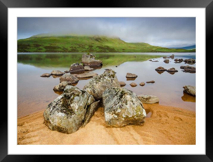 Lochan Na Stainge Framed Mounted Print by Steve Smith