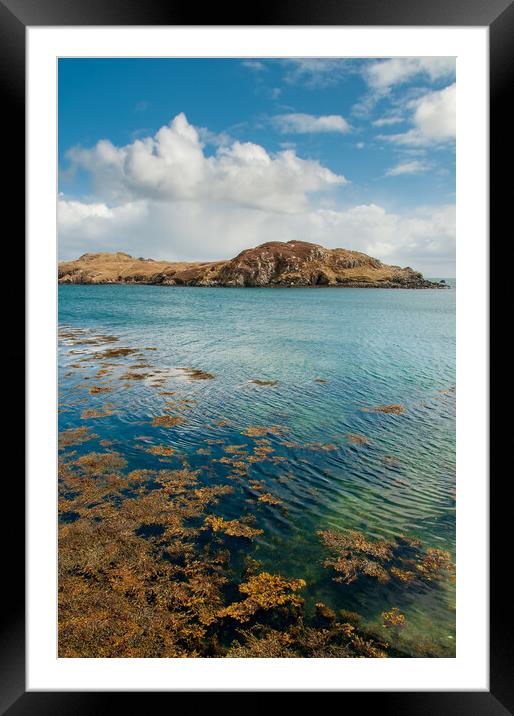 Majestic Rodel Castle on the Isle of Harris Framed Mounted Print by Steve Smith