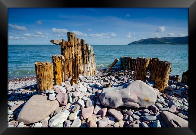 Porlock Weir Framed Print by Steve Smith