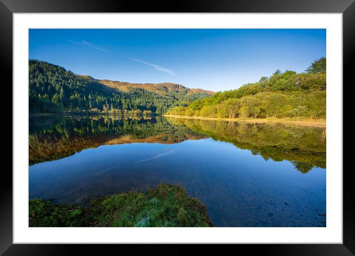 Loch Chon Framed Mounted Print by Steve Smith