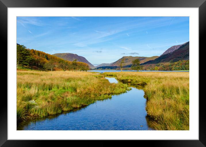 Buttermere Views Framed Mounted Print by Steve Smith