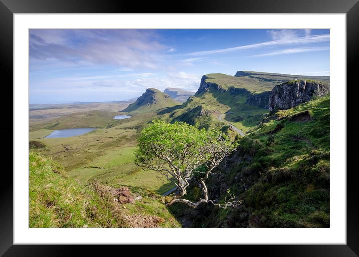 The Quiraing Framed Mounted Print by Steve Smith