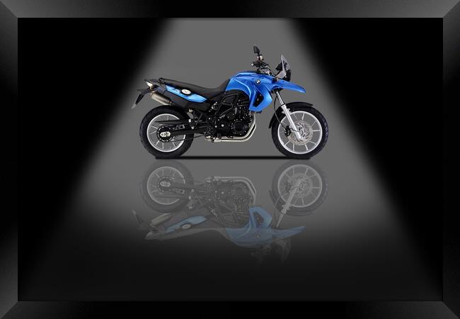 The Ultimate Adventure BMW F 650 Framed Print by Steve Smith