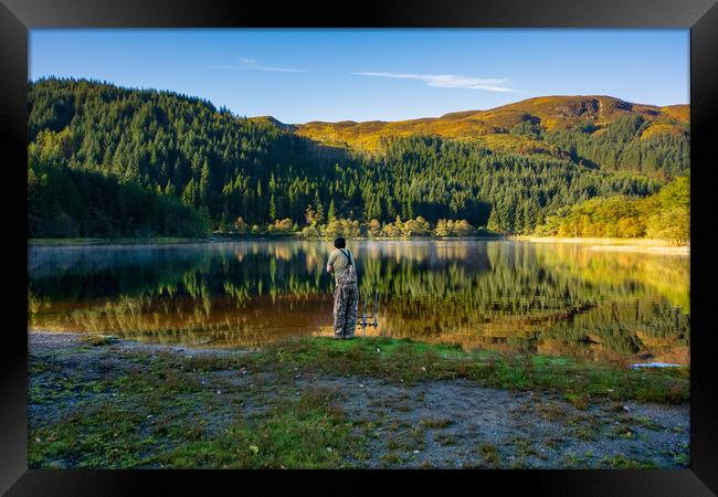 Pike Fisherman Framed Print by Steve Smith