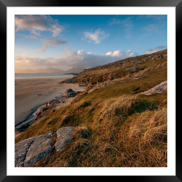 Luskentyre Framed Mounted Print by Steve Smith