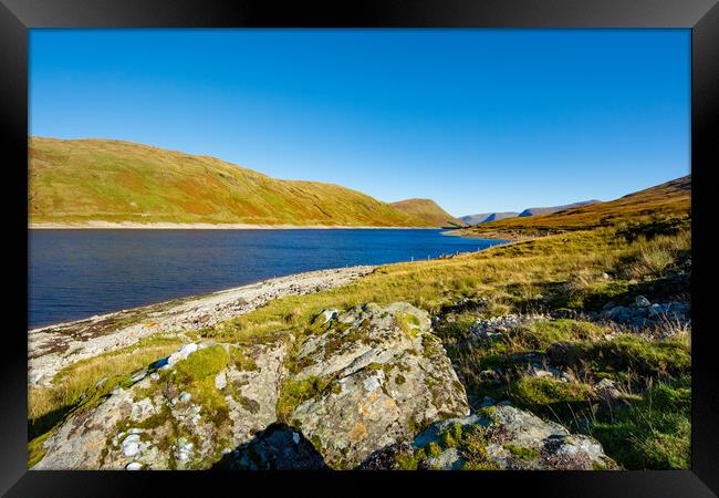 Majestic Beauty of Loch Lyon Framed Print by Steve Smith