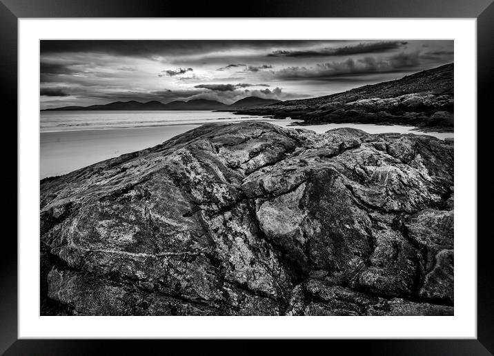 Luskentyre Framed Mounted Print by Steve Smith