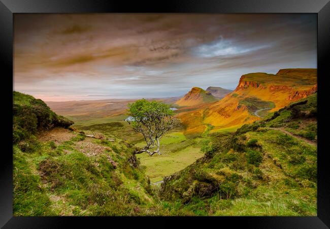 Good Morning Quiraing Framed Print by Steve Smith