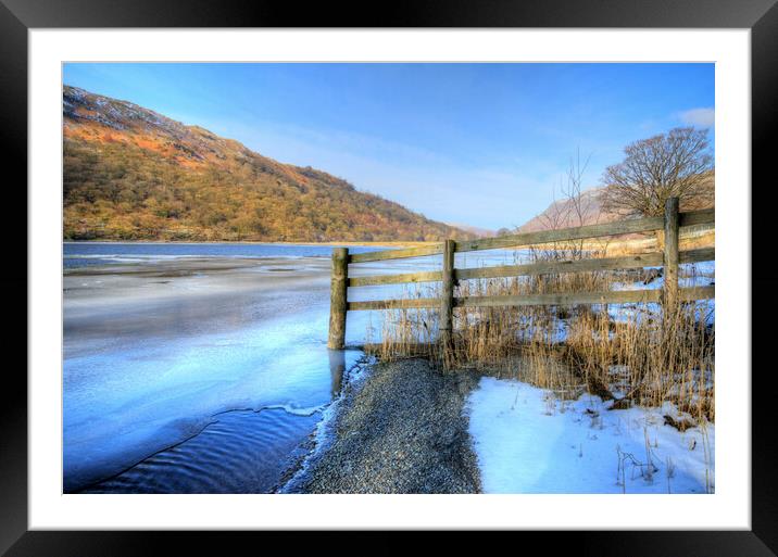 Brotherswater Framed Mounted Print by Steve Smith