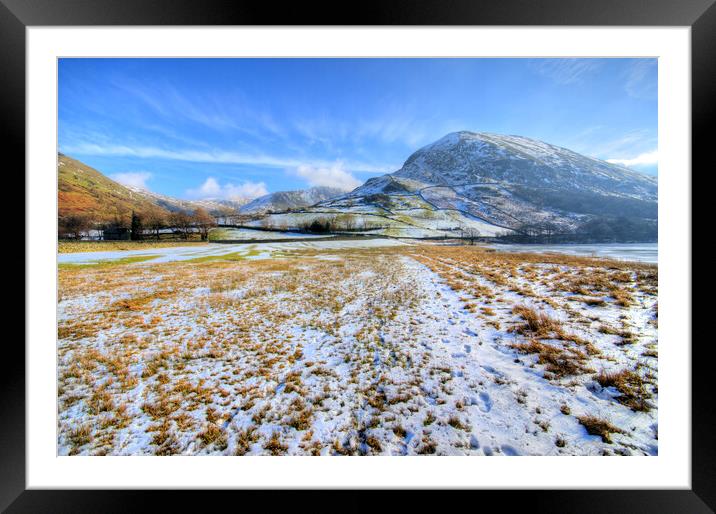 Hartsop Framed Mounted Print by Steve Smith