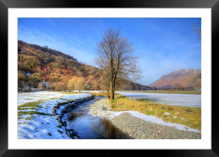 Hartsop Framed Mounted Print by Steve Smith