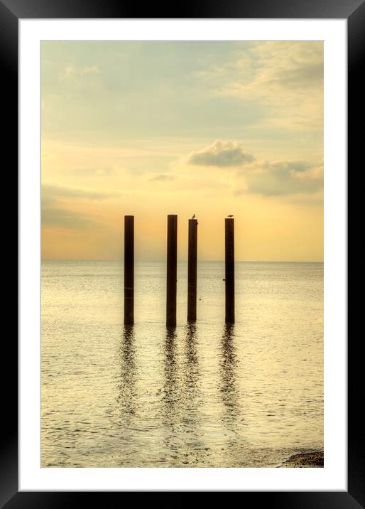 Brighton West Pier Framed Mounted Print by Steve Smith