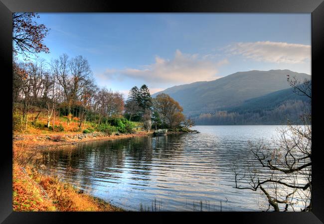 Loch Voil Framed Print by Steve Smith