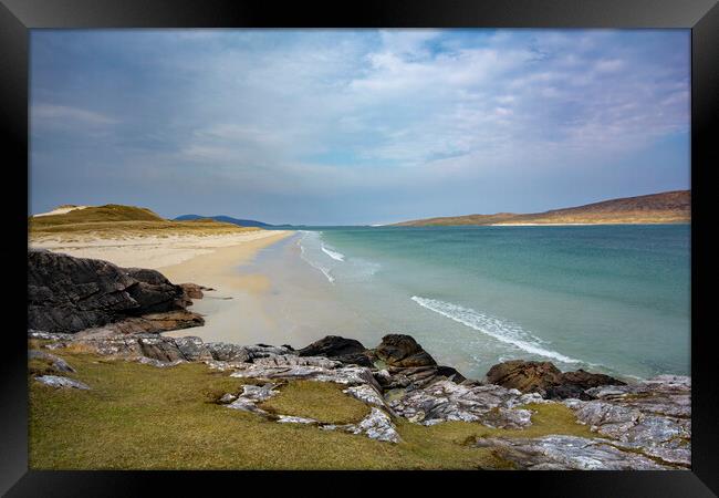 Luskentyre Framed Print by Steve Smith