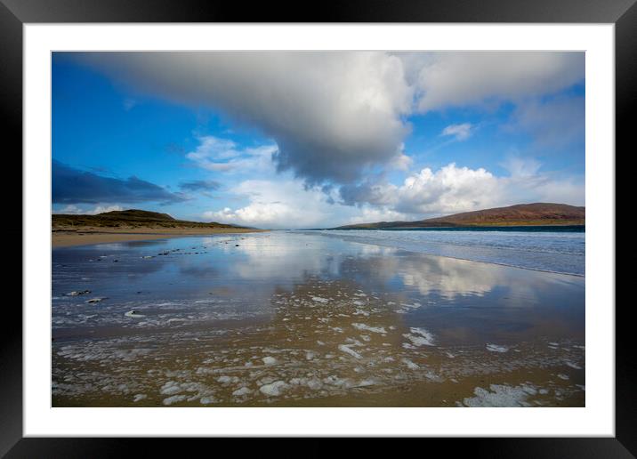 Luskentyre Framed Mounted Print by Steve Smith