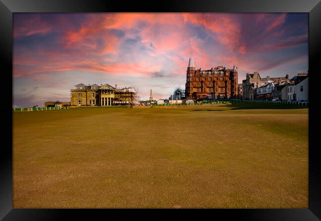 The 18th St Andrews Framed Print by Steve Smith