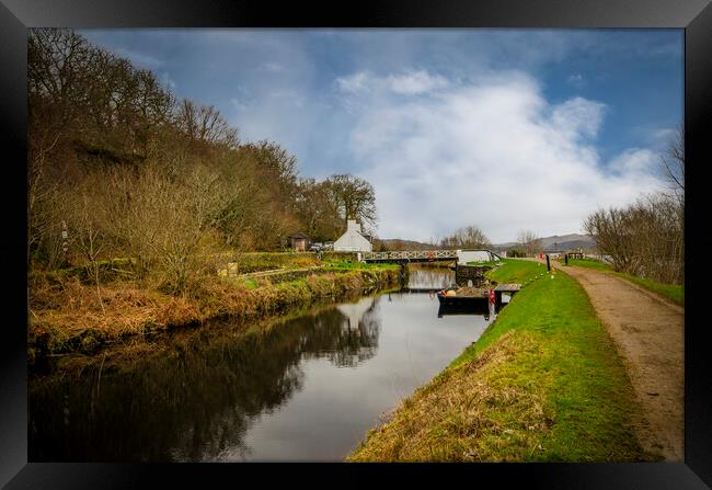 The Crinan Canal Framed Print by Steve Smith