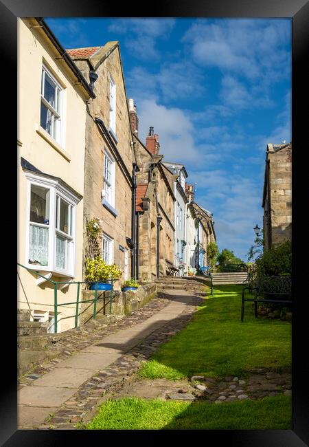 Robin Hoods Bay Framed Print by Steve Smith