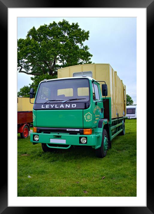 Leyland Freighter Newby Hall Framed Mounted Print by Steve Smith