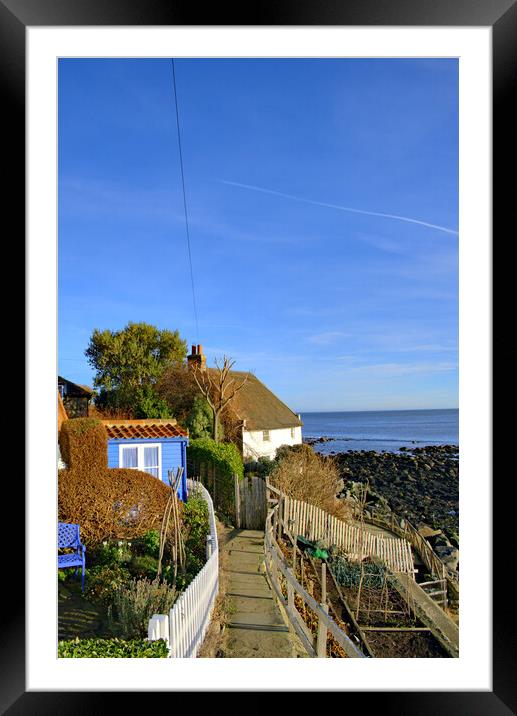 Runswick Bay North Yorkshire Framed Mounted Print by Steve Smith