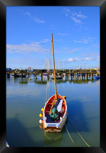 Bridlington Harbour Framed Print by Steve Smith