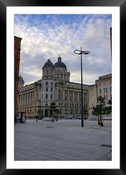 Early Morning Liverpool Framed Mounted Print by Steve Smith