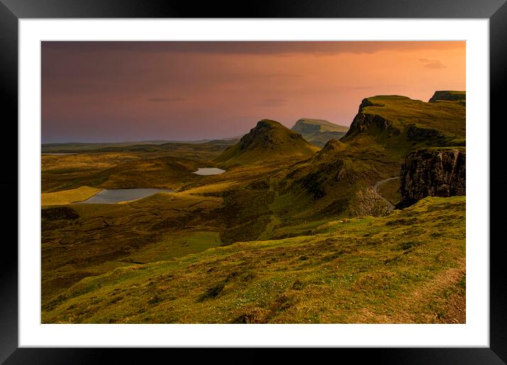 Quiraing Framed Mounted Print by Steve Smith