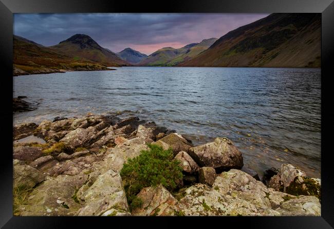 Wastwater Framed Print by Steve Smith