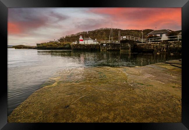 The Crinan Canal Framed Print by Steve Smith