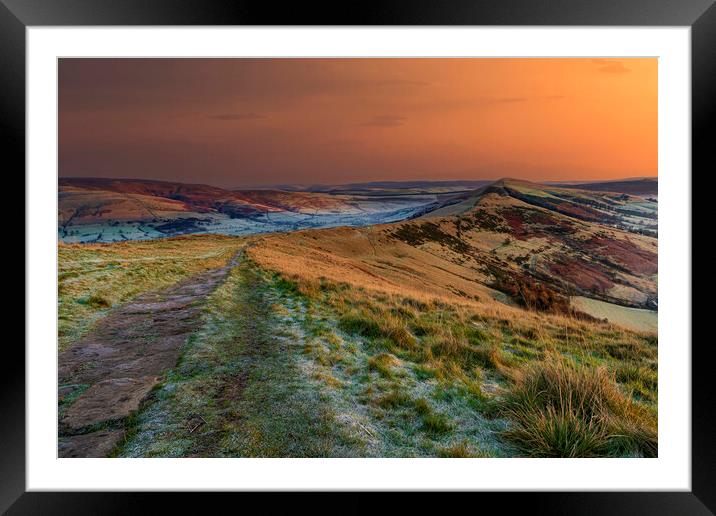 The Great Ridge Framed Mounted Print by Steve Smith