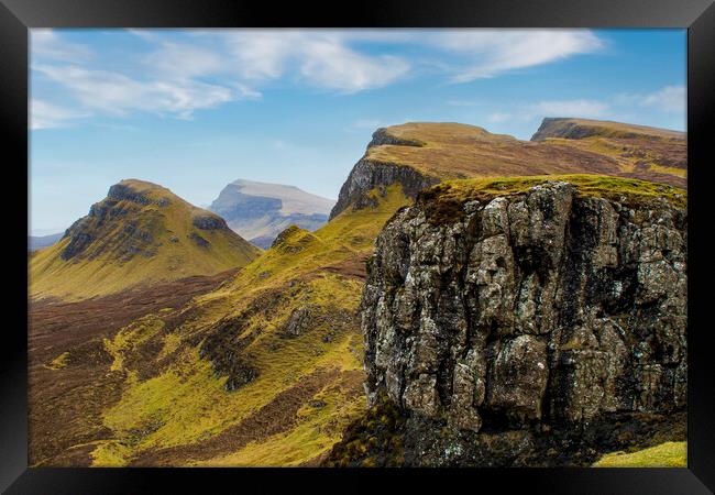 Quiraing Framed Print by Steve Smith