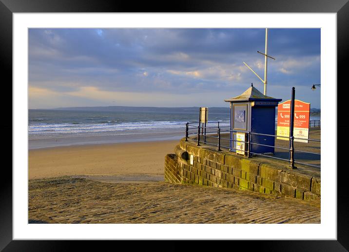 Filey Seafront Framed Mounted Print by Steve Smith