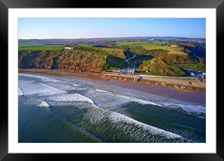 Saltburn By The Sea  Framed Mounted Print by Steve Smith