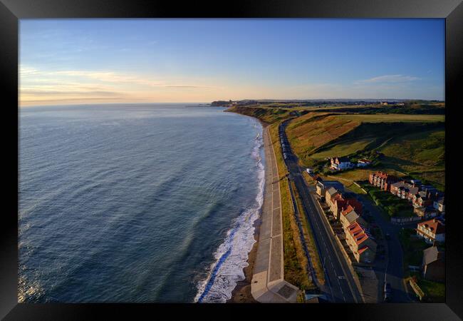 Sandsend North Yorkshire Framed Print by Steve Smith