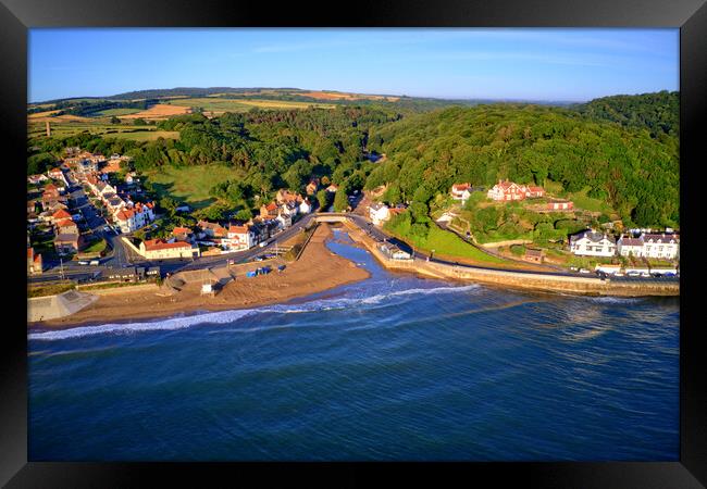 Sandsend North Yorkshire Framed Print by Steve Smith