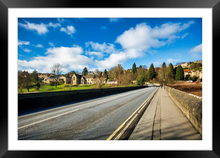 Mercury Bridge Richmond Framed Mounted Print by Steve Smith