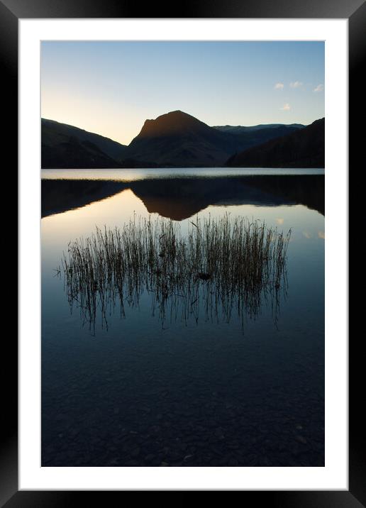 Buttermere Lake District Framed Mounted Print by Steve Smith