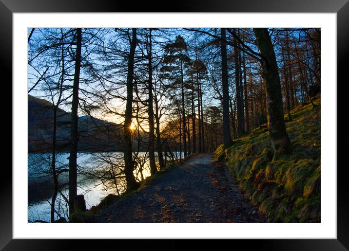 Buttermere Walks Framed Mounted Print by Steve Smith