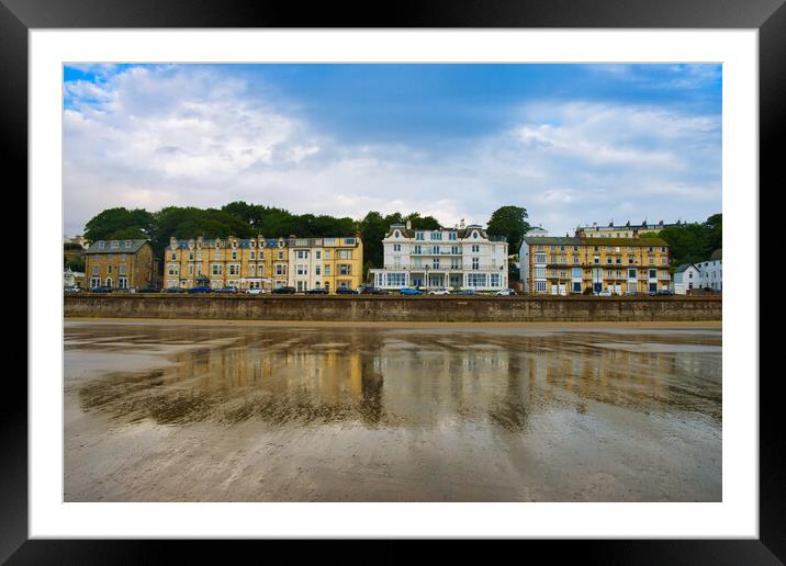 Filey Beach North Yorkshire Framed Mounted Print by Steve Smith