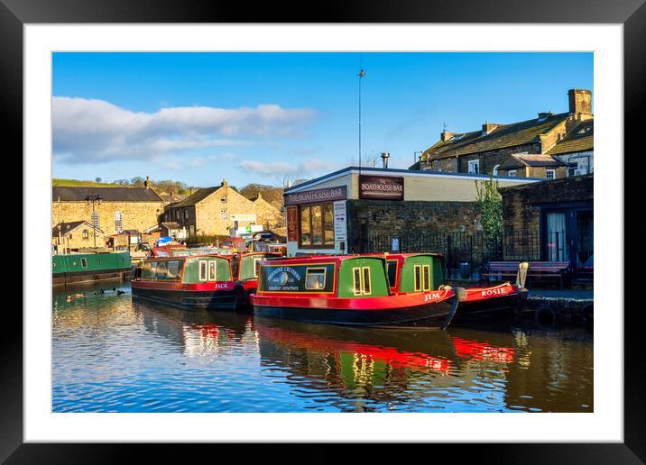 Skipton North Yorkshire Framed Mounted Print by Steve Smith