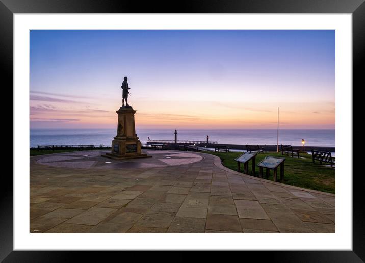 Majestic Sunrise at Captain Cook Monument Framed Mounted Print by Steve Smith