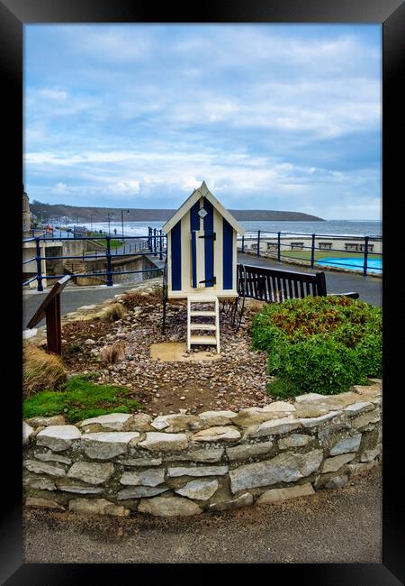 Filey Bathing Machine Framed Print by Steve Smith