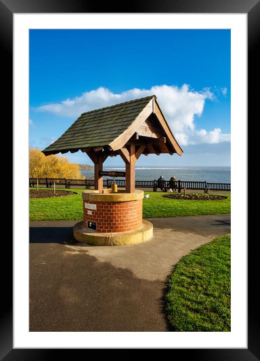 Magical Filey Wishing Well Framed Mounted Print by Steve Smith