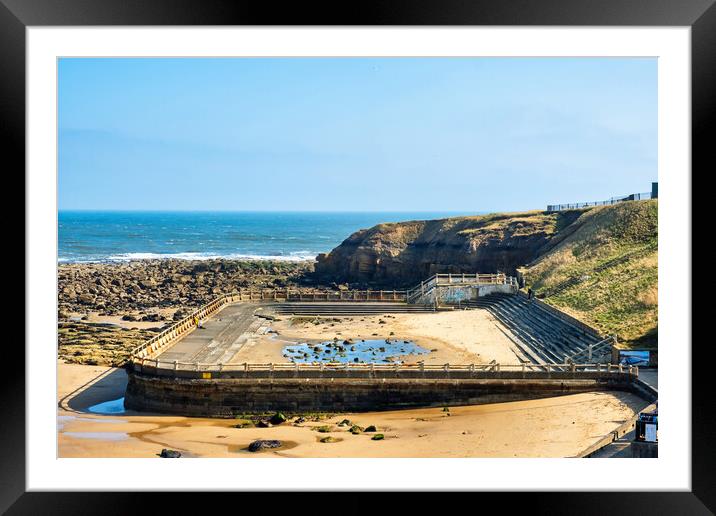 Longsands Beach Tynemouth Framed Mounted Print by Steve Smith