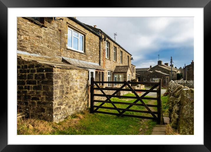 Muker Swaledale Framed Mounted Print by Steve Smith